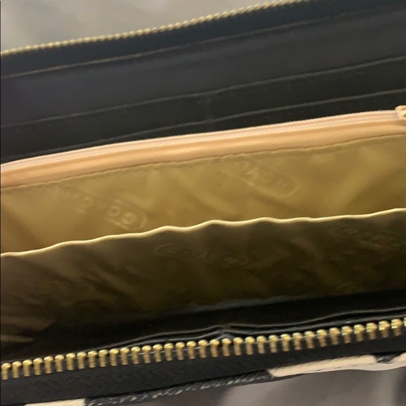 Cow Print Coach Wallet - Picture 4 of 4